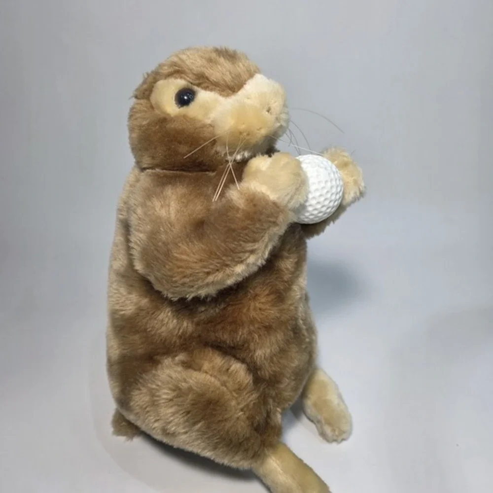 Vintage Caddy Shack Gopher Golf Club Cover Driver With‎ Ball 9